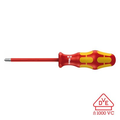 Wera 05006381001 Insulated Screwdriver for (#2) Screws (Phillips/Slotted)