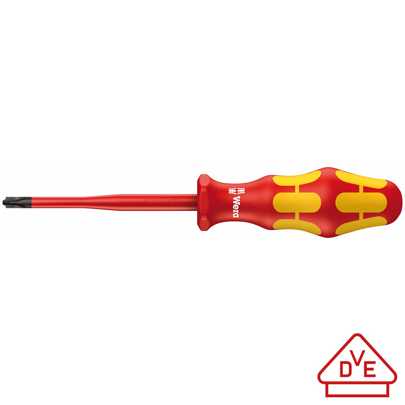 Wera 05006455001 Screwdriver: VDE Insulated Phillips/Slotted PH/S #1 x 80mm
