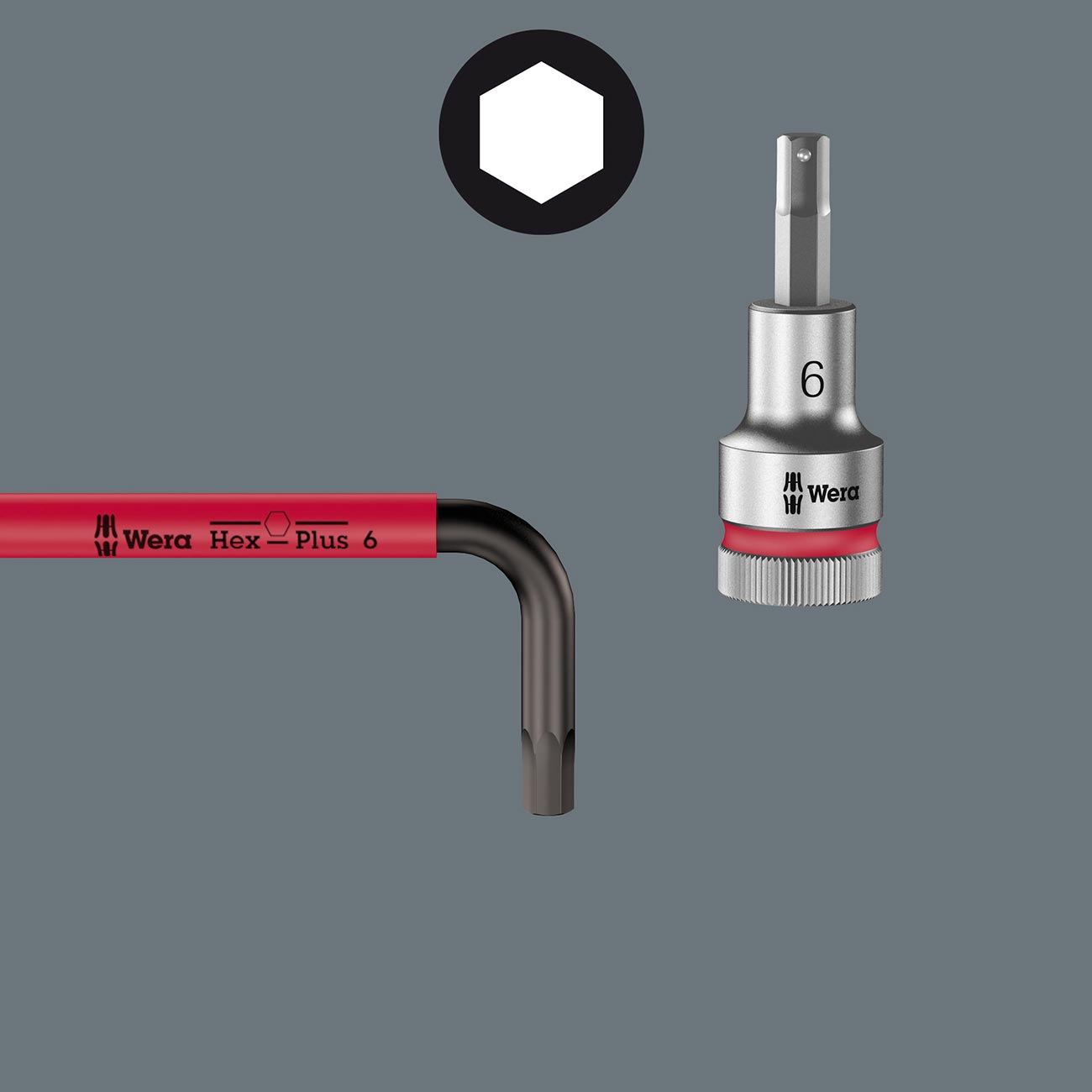 Wera SAE BlackLaser Short Hex-Plus L-key Multicolor Set (9-Piece Set)