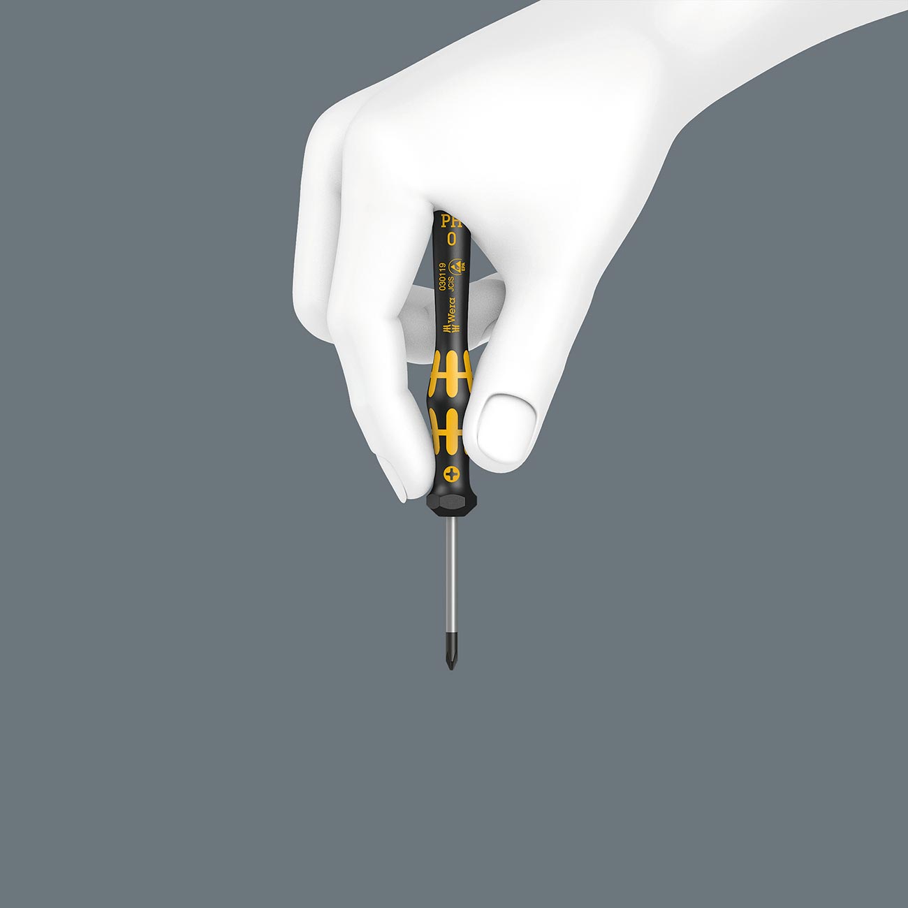 Wera Kraftform ESD Precision Micro Screwdriver: Torx TX4