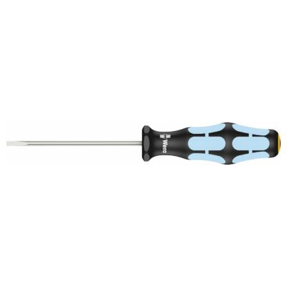 Wera 05032001001 Stainless Steel Screwdriver: Slotted 3 x 80mm