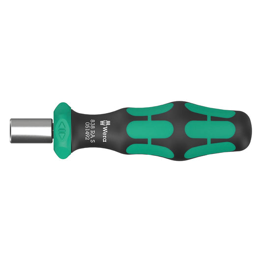 Wera Magnetic Bit-holding Ratcheting Screwdriver Handle with Quick Release Chuck