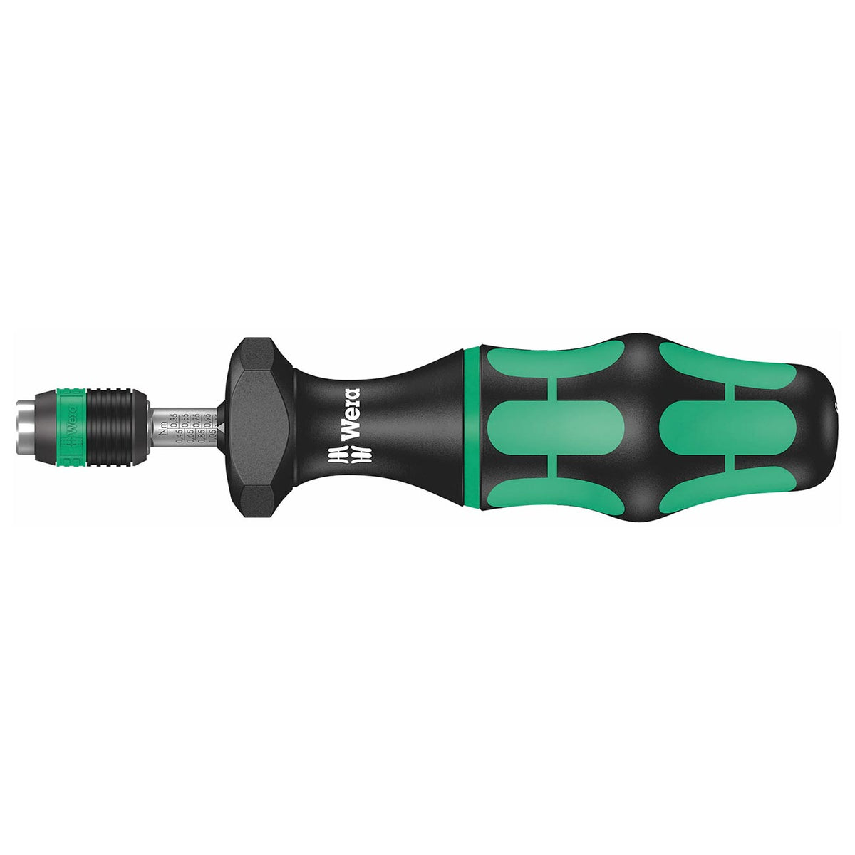 Wera Adjustable Torque Screwdriver Handle with Quick-Release Chuck (NM Scale)