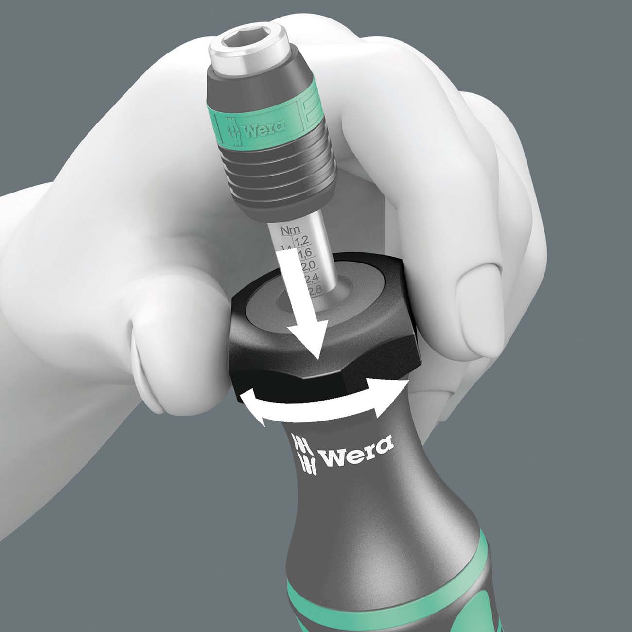 Wera 05074711001 Adjustable Torque Screwdriver (in. lbs.) w/Quick-Release Chuck