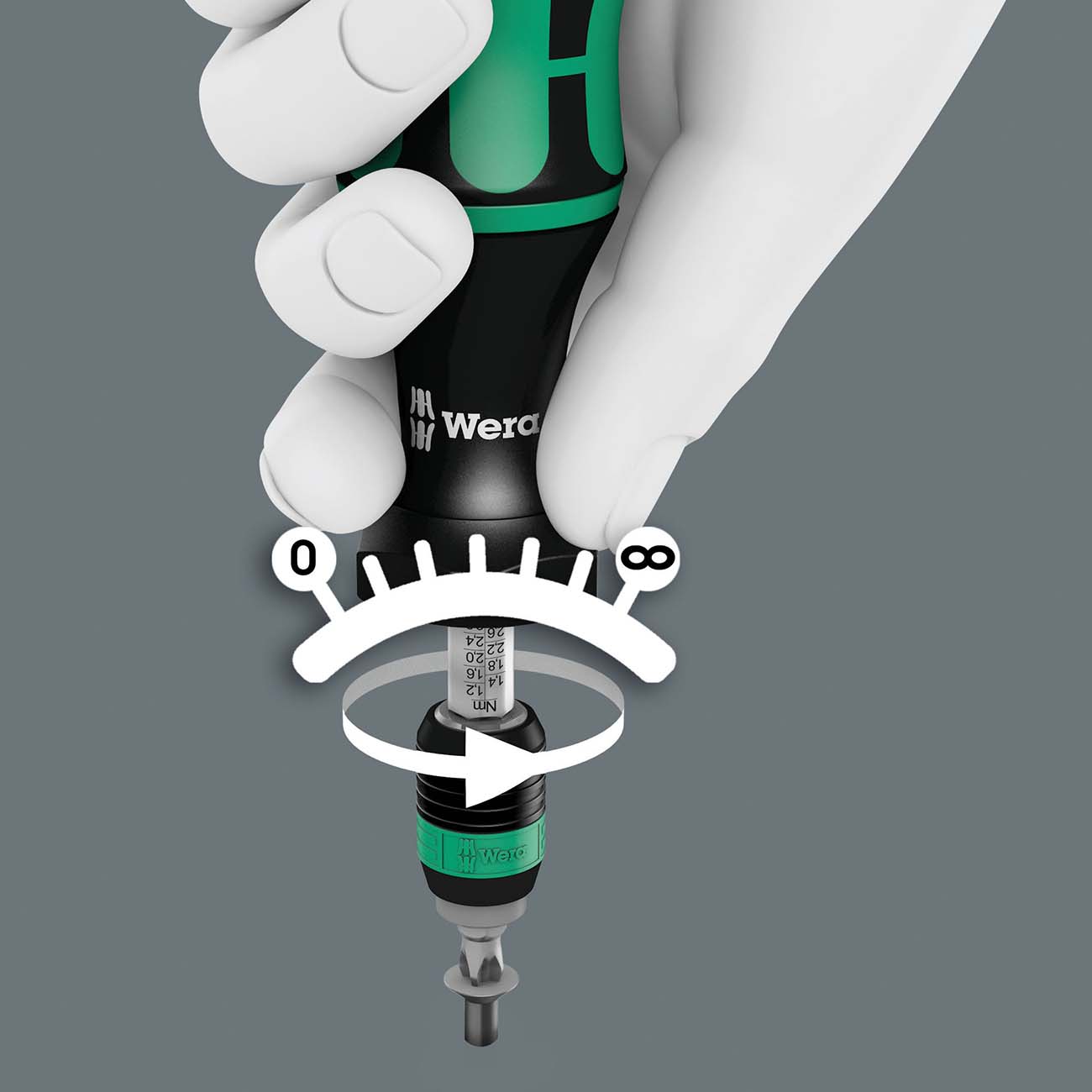 Wera 05074711001 Adjustable Torque Screwdriver (in. lbs.) w/Quick-Release Chuck