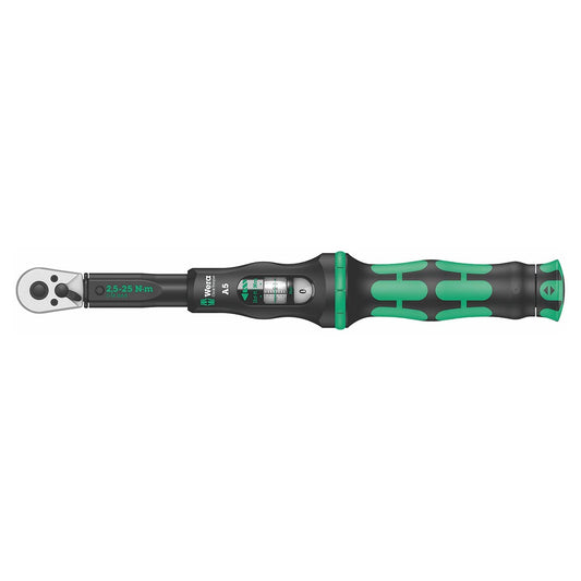 Wera 05075604001 Click-Torque 1/4″ Reversible Ratchet Wrench (Nm Scale)