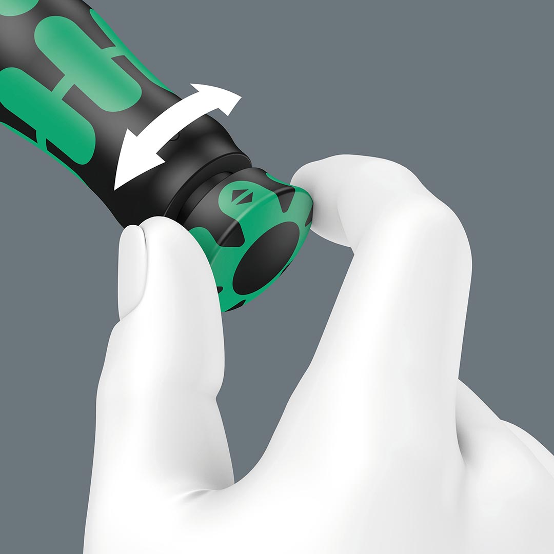 Wera 05075604001 Click-Torque 1/4″ Reversible Ratchet Wrench (Nm Scale)