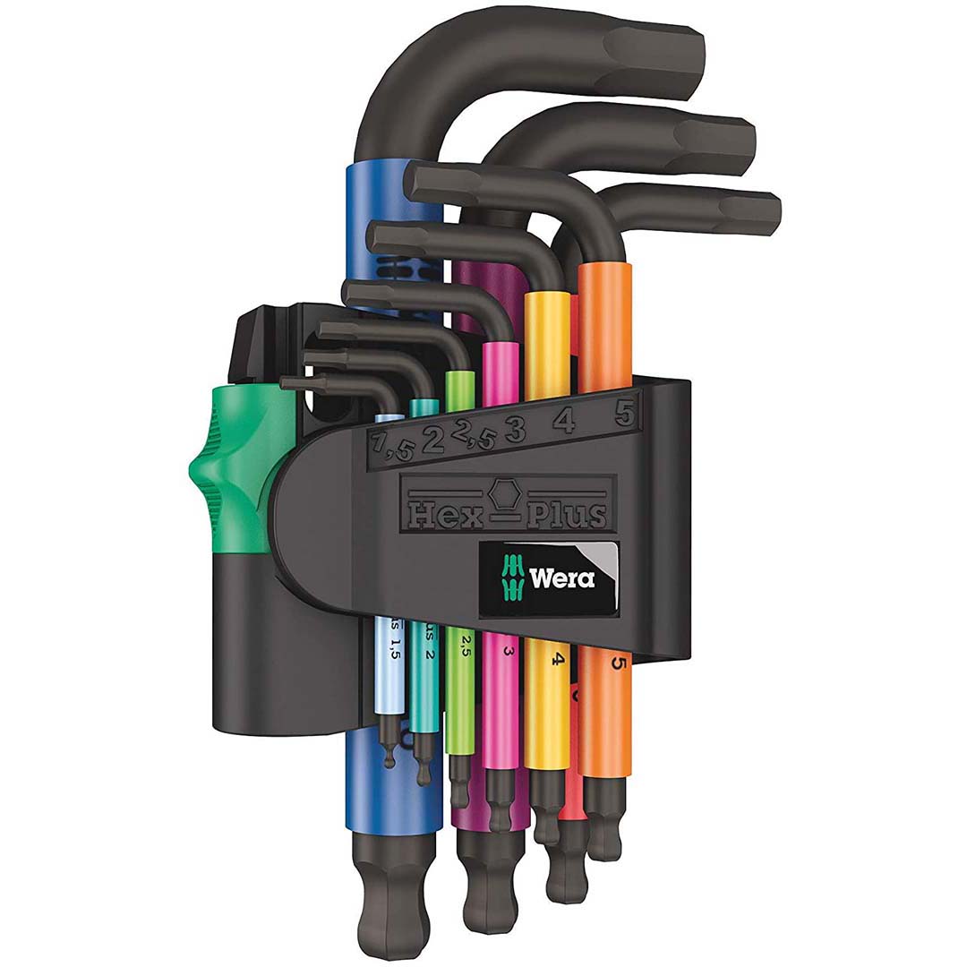 Wera 05133164001 Metric Allen Wrench L-key Set (9-Piece Set)