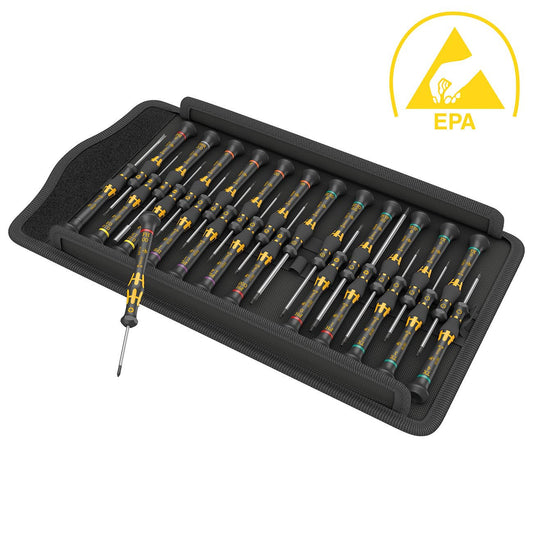 Wera 05134019001 Kraftform Micro ESD Big-Pack 25 piece set for electronics