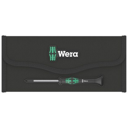 Wera 05671385001 Pouch for Precision Micro Screwdrivers - Empty Pouch (Holds 12)