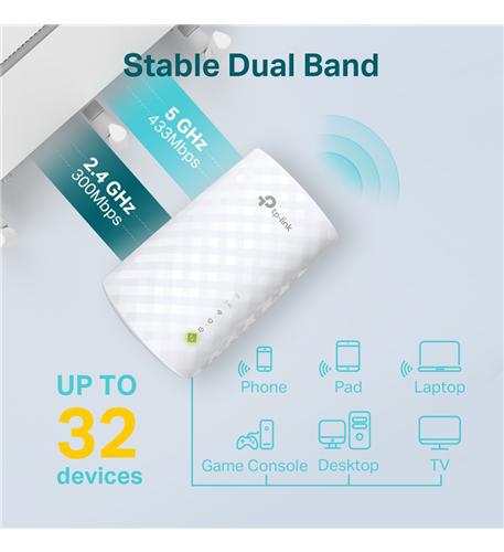 Tp link RE220 Ac750 Wi-fi Range Extender
