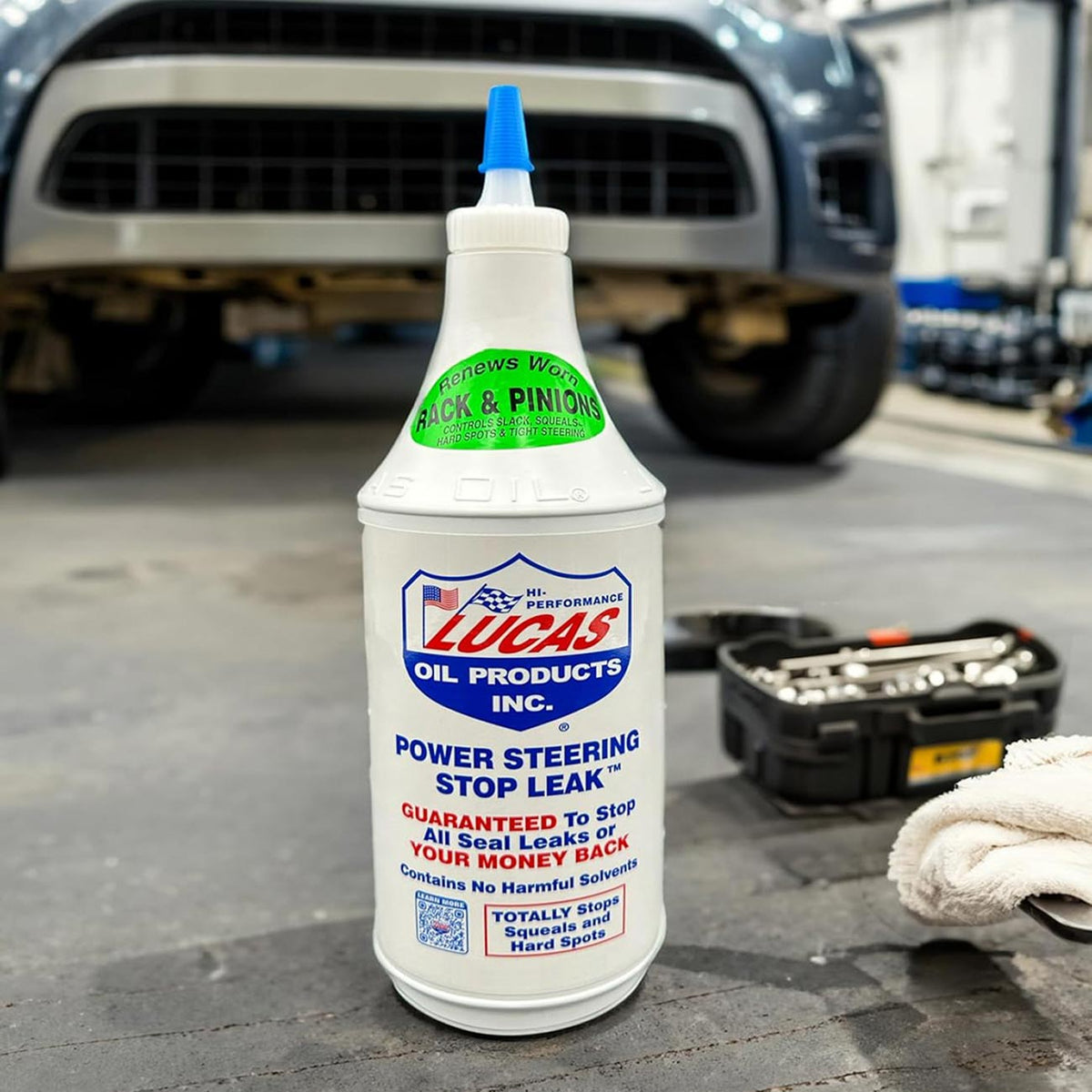 Lucas Oil Power Steering Stop Leak - 12 Ounce