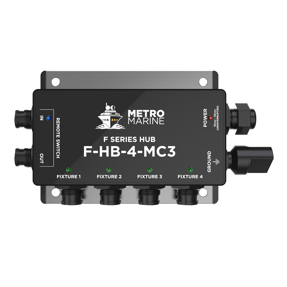 Metro Marine Single Color Hub - 4 Outputs F-HB-4-MC3