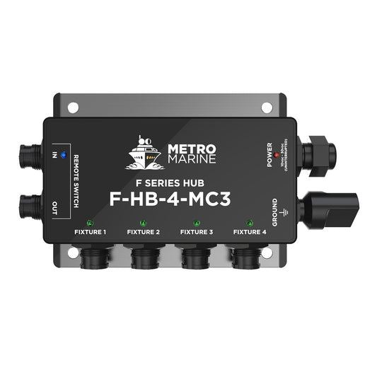 Metro Marine Single Color Hub - 4 Outputs F-HB-4-MC3