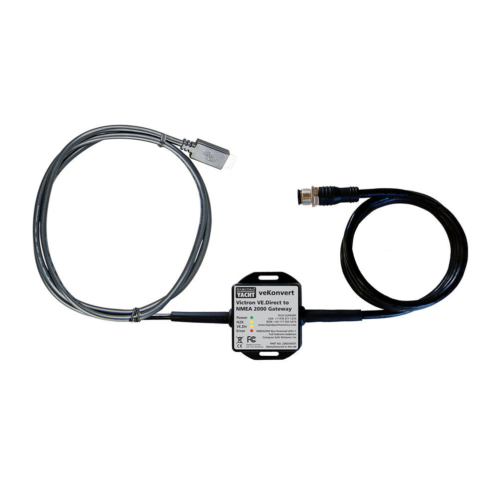 Digital Yacht veKonvert NMEA 2000 Gateway f Victron SmartShunts, BMVs, & MPPTs