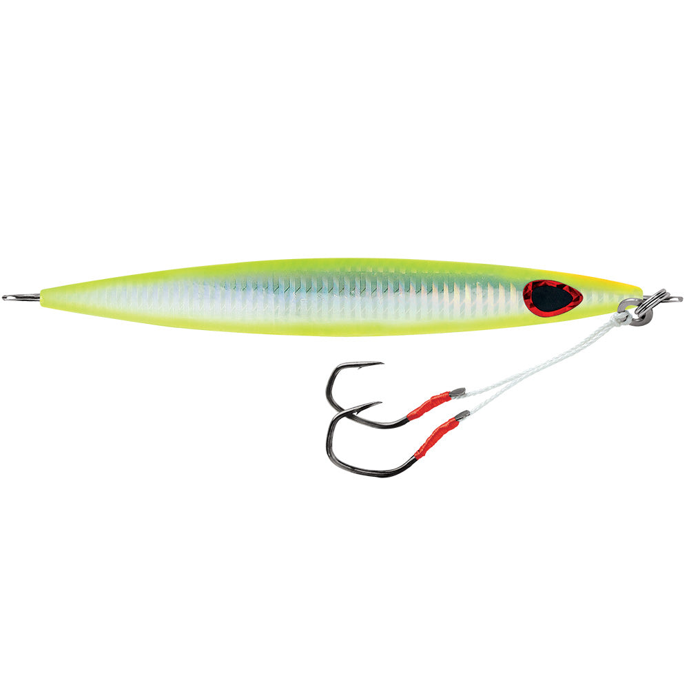 Williamson Kensaki 280 Jig - 7.25" - 9-7/8oz - UV Glow Zebra KSJ280UVCGZ