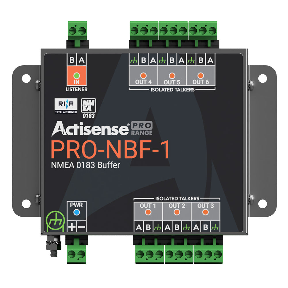 Actisense PRO NMEA Buffer 1 OPTO Input, 6 ISO-Drive Outputs, Serial Port