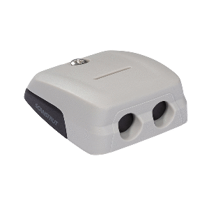 Scanstrut Horizontal Double-Entry Cable Seal - Grey Multiple Cable Combinations