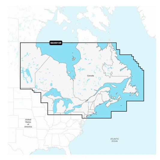 Navionics NAUS012R - Canada, East & Great Lakes - Navionics+ 102653