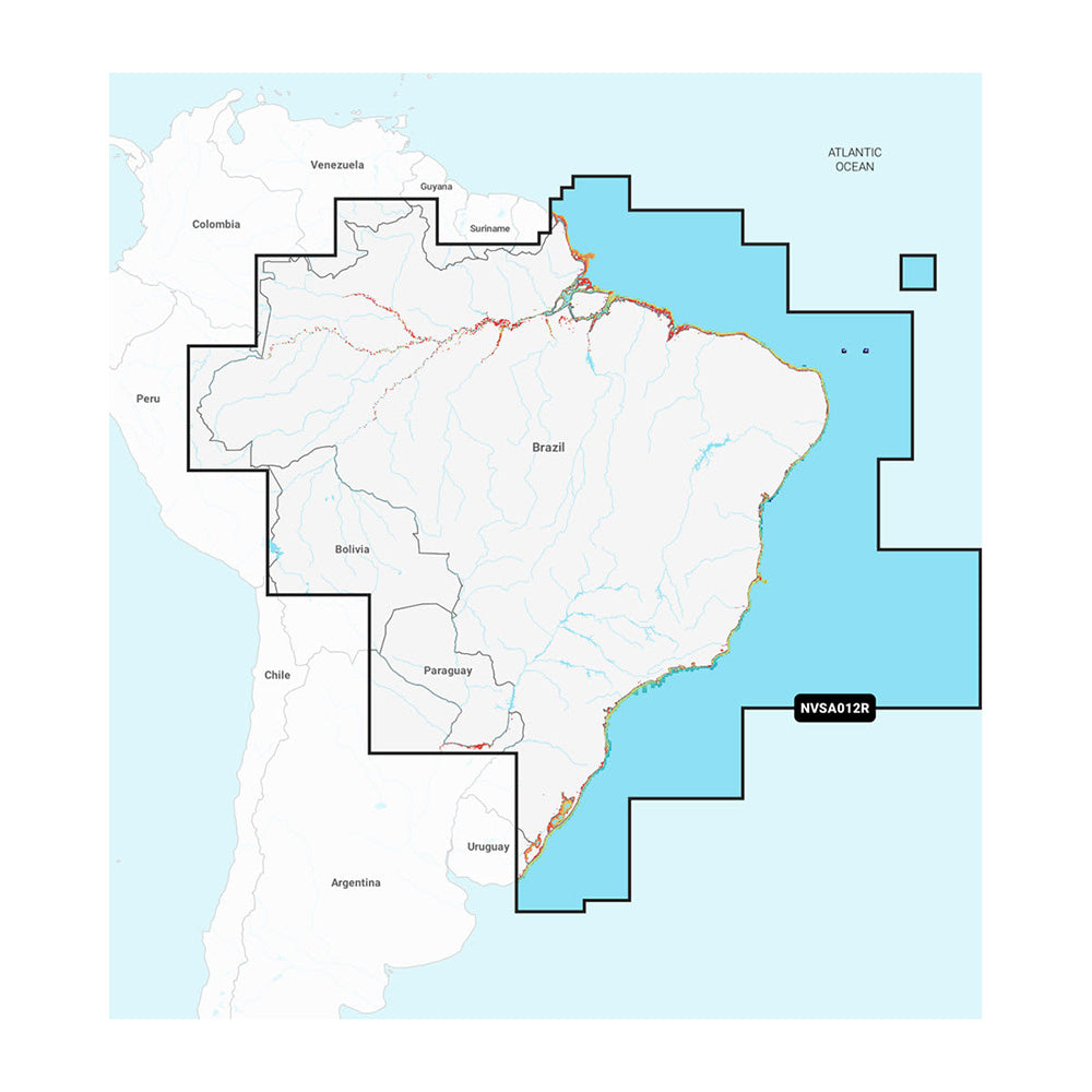 Garmin Navionics Vision+ NVSA012R Brazil 102671