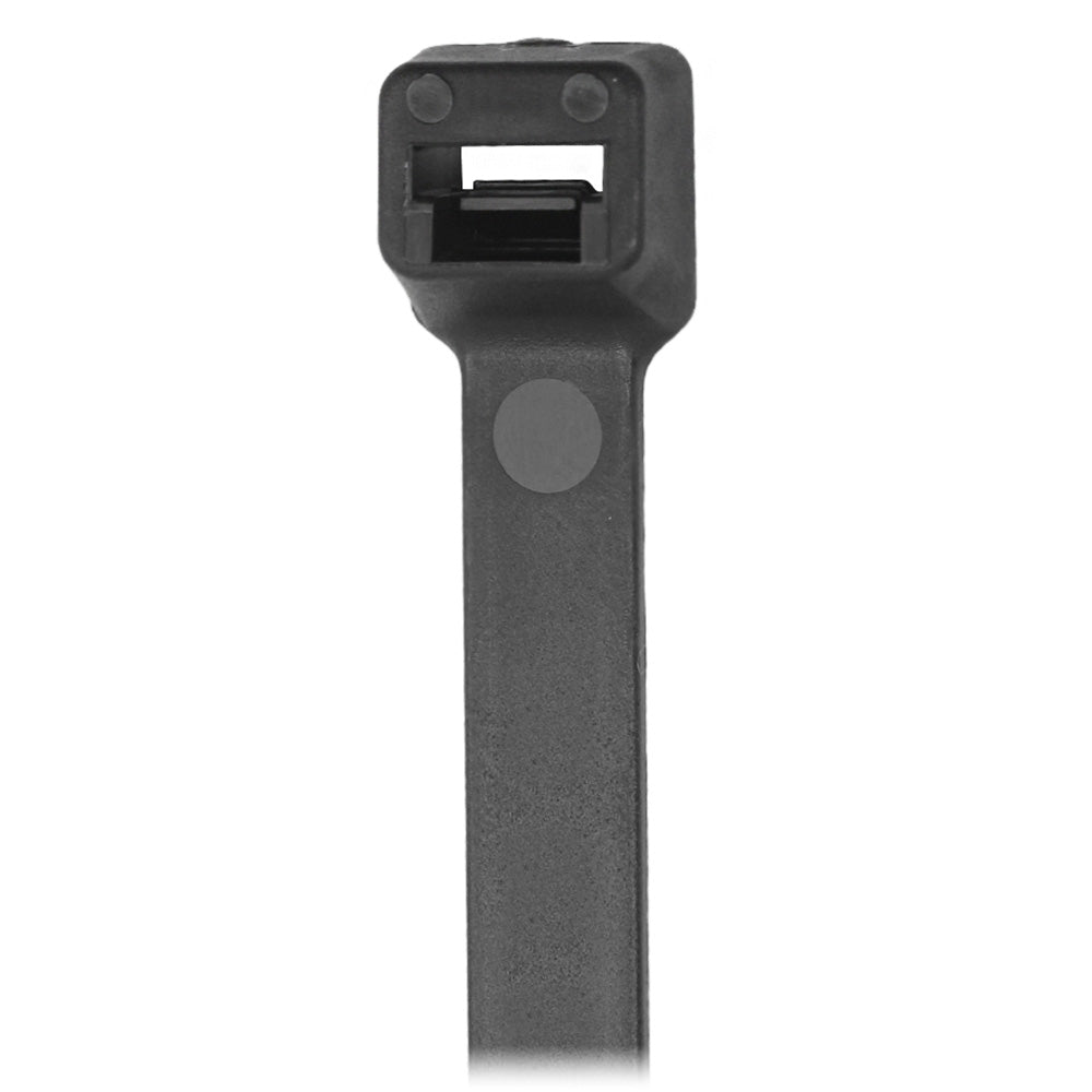 Pacer 8" Cable Tie 50lb Tensile Strength, 2" Bundle Diameter - 100 Piece Bag