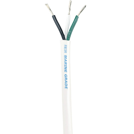 Ancor White Triplex Cable - 14/3 - Sold by the Foot 105692