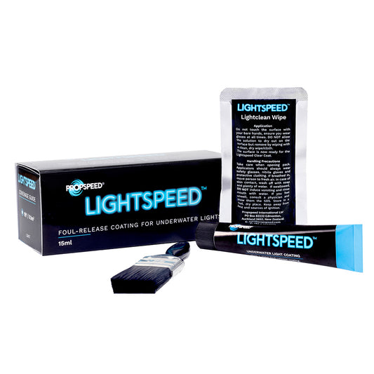 Propspeed Light Foul-Release Coating Covers 4 Underwater Lights