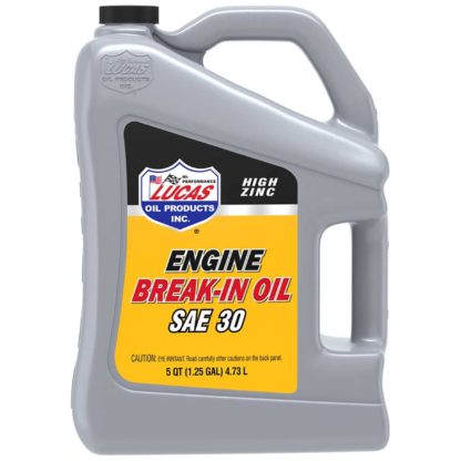 Lucas Oil 10631 SAE 30 Break-In Oil - 5 Quart