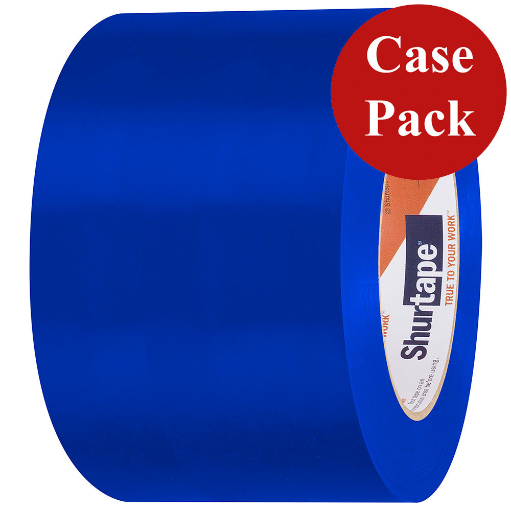 Shurtape UV-Resistant MarinePreservation Tape - 72MM Edge Blue Case of 16 Rolls