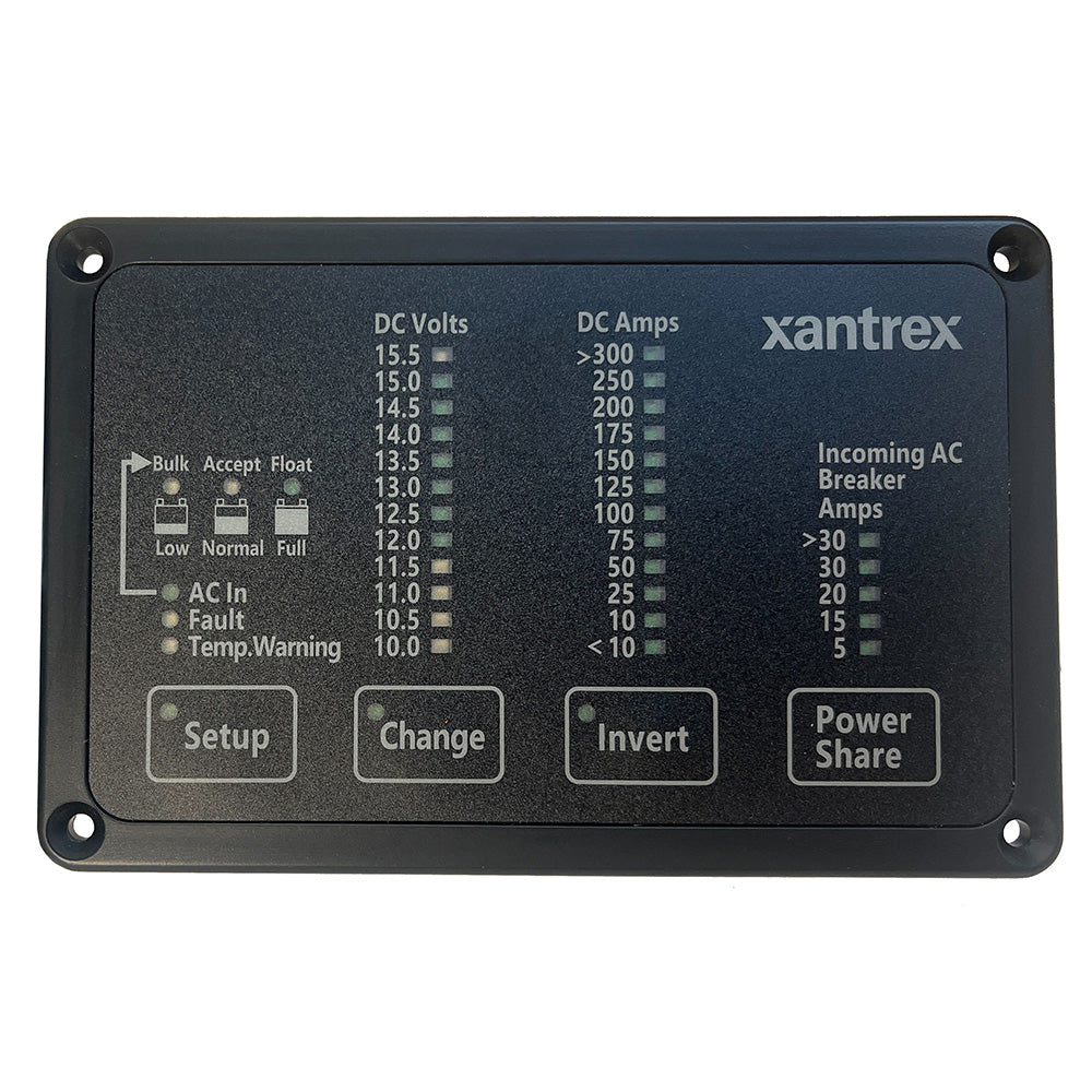 Xantrex Heart FDM-12-25 Remote Panel, Battery Status, Inverter/Charger Control