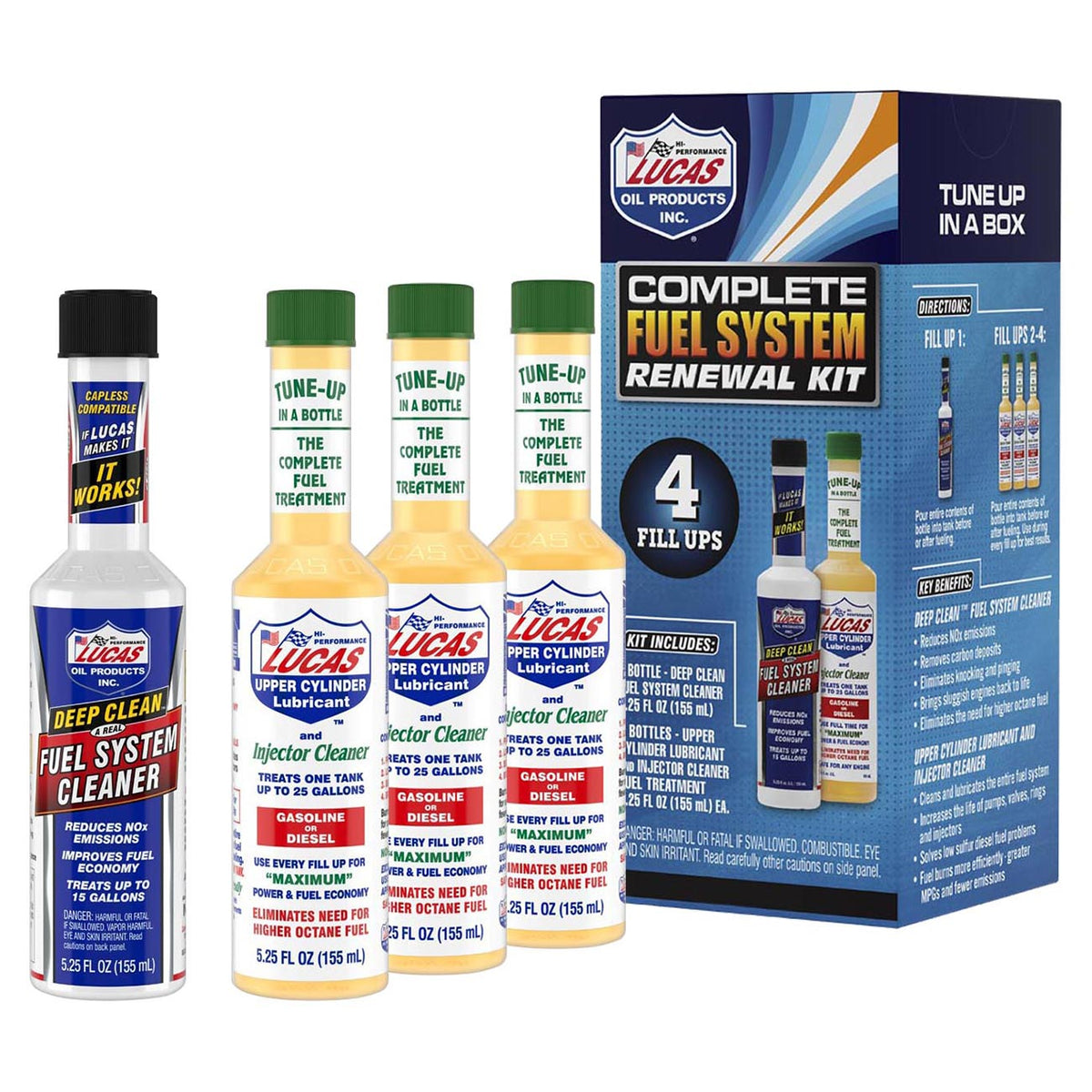 Lucas Oil Complete Fuel System Renewal Kit