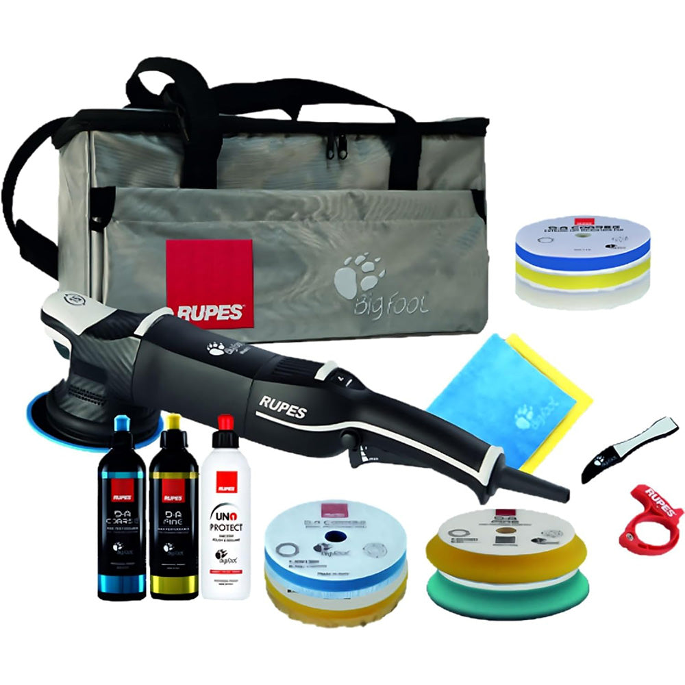 RUPES Random Orbital Polisher Bigfoot LHR15 Mark V Complete Kit