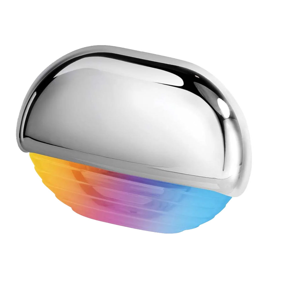 Hella Marine Apelo RGB Step Lamp - Chrome Cap