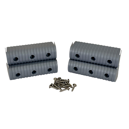 Caliber BunkWrap End Cap 2x6" Accessory Kit w/Stainless Steel Hardware *4-Pack