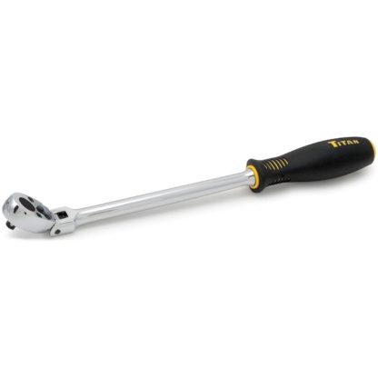 Titan 11300 1/4″ Drive x 12″ Extra-Long Flex Head Ratchet