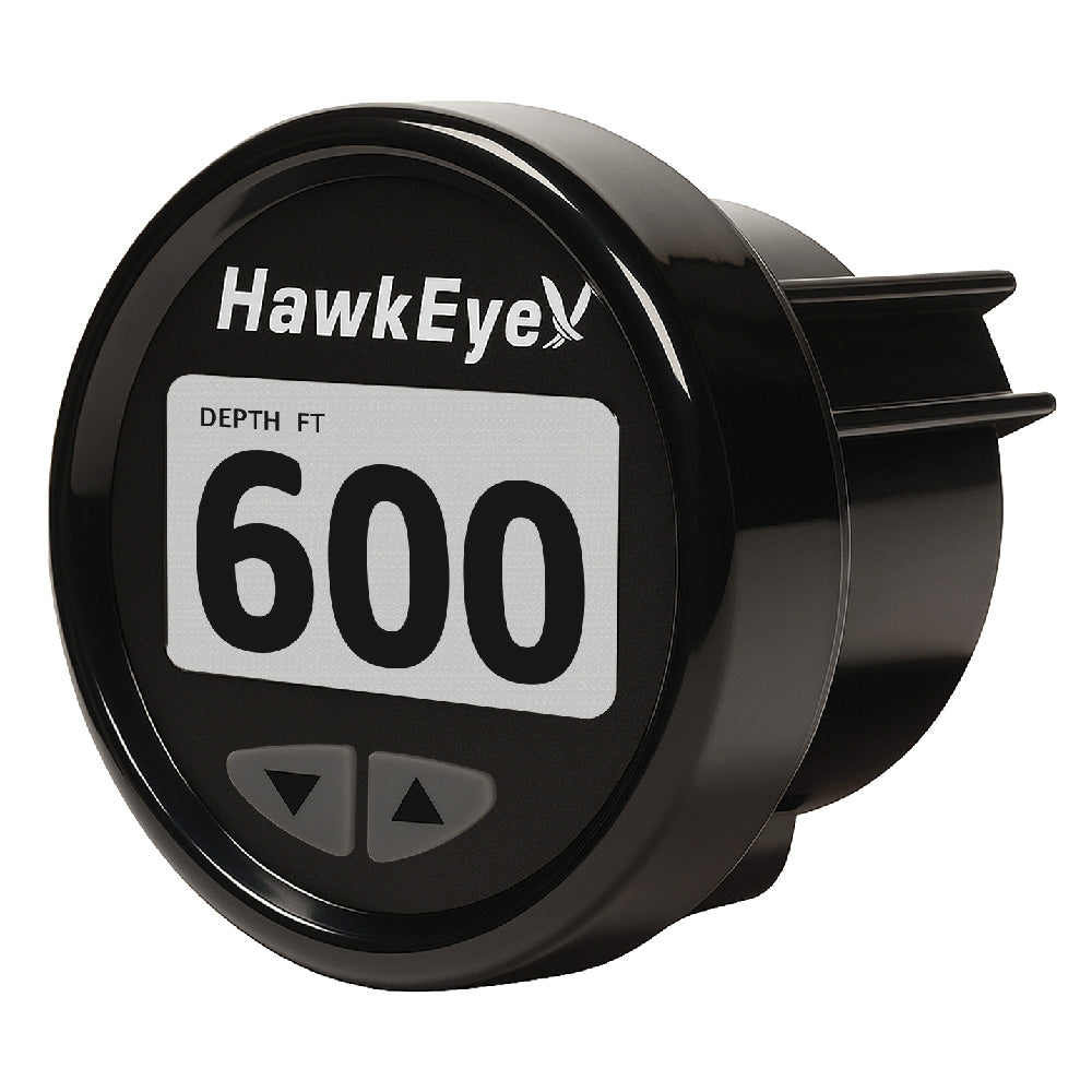HawkEye DepthTrax Edge In-Dash Depth Finder, HD Color Display, 600' Max Depth