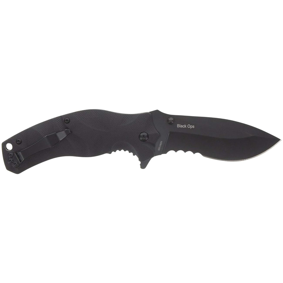 Smith & Wesson 3.5" Black Ops Recurve Folding Knife