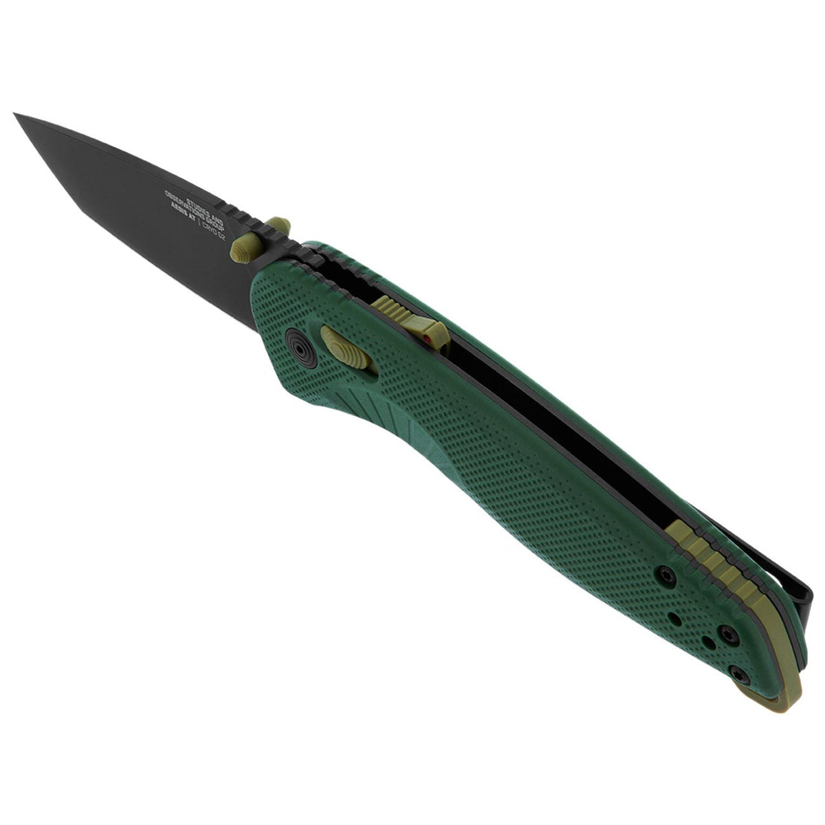 SOG Aegis AT Tanto 3.13" Folding Pocket Knife (Forest & Moss)