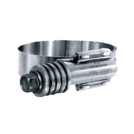 Trident Marine Steel Torque Clamp 5/8" Band, Hose I.D. - 4", O.D. 4.25" - 5.125"