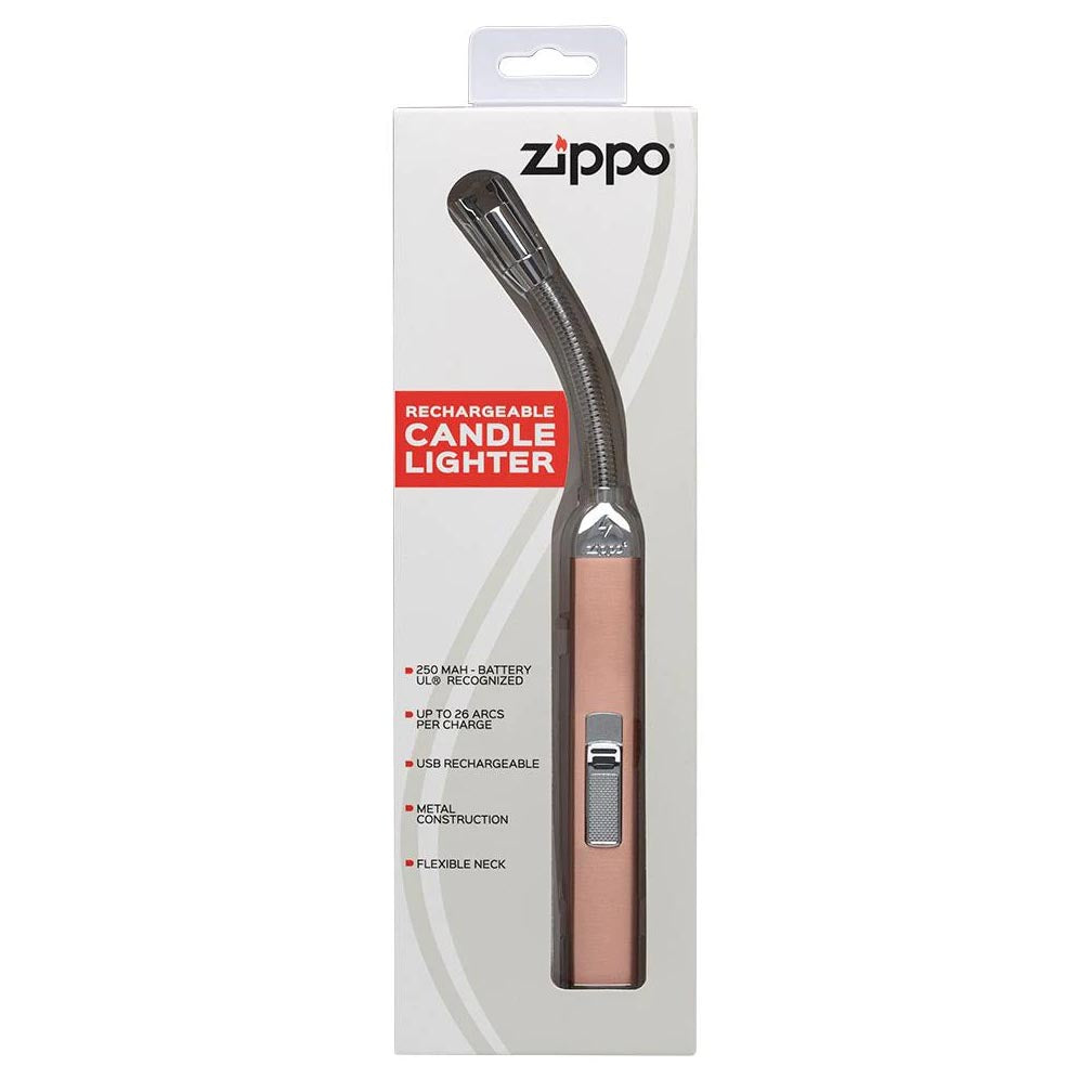 Zippo 121573 Rechargeable Flexible Neck Candle Lighter (Rose Gold)