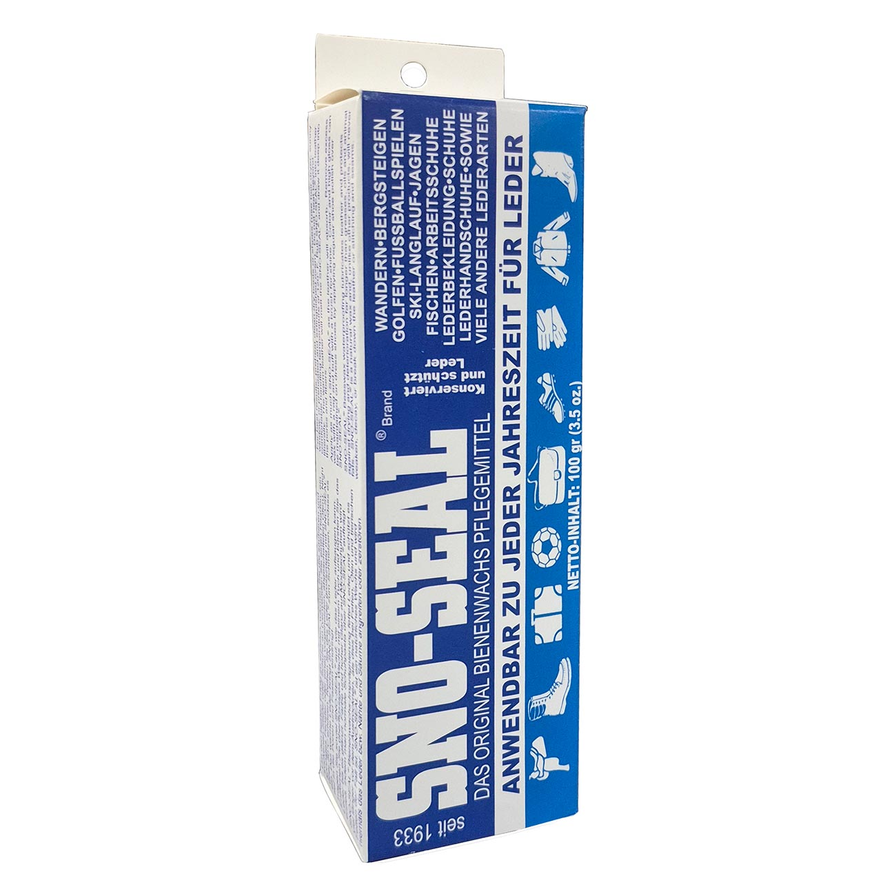Atsko Sno-Seal Original Beeswax Waterproofing Leather Protection (3.5oz Tube)