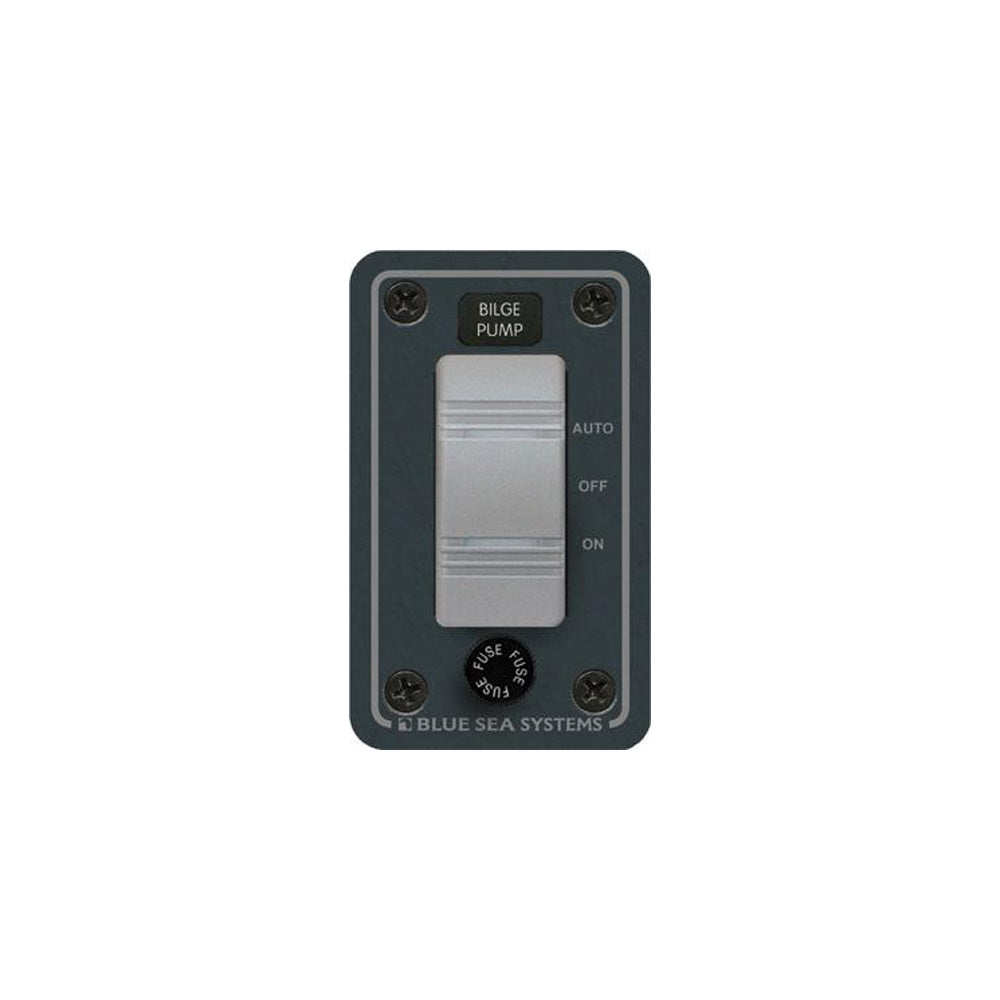 Blue Sea 8263 Contura Single Bilge Pump Control Panel 14847