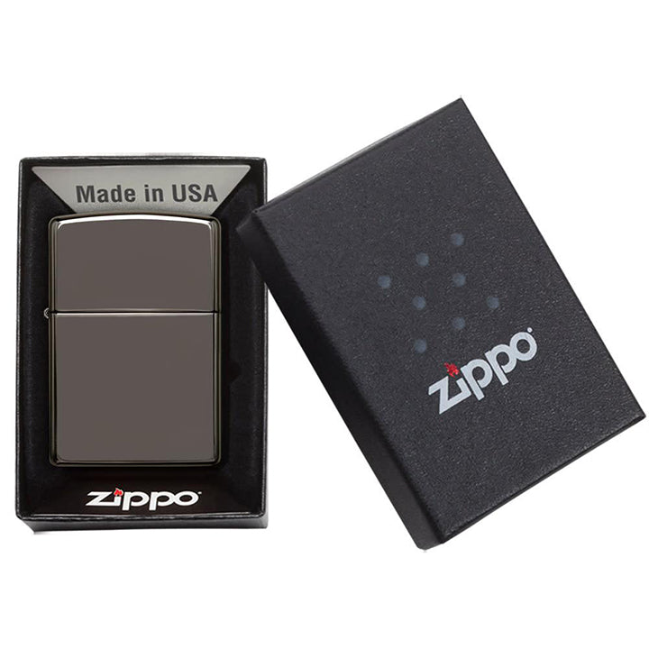 Zippo 150 Windproof Lighter, Classic Black Ice®