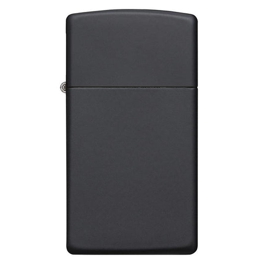 Zippo 1618 Windproof Lighter Slim Black Matte