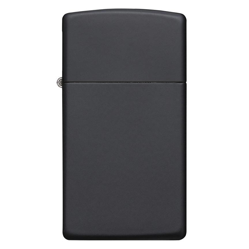 Zippo 1618 Windproof Lighter Slim Black Matte