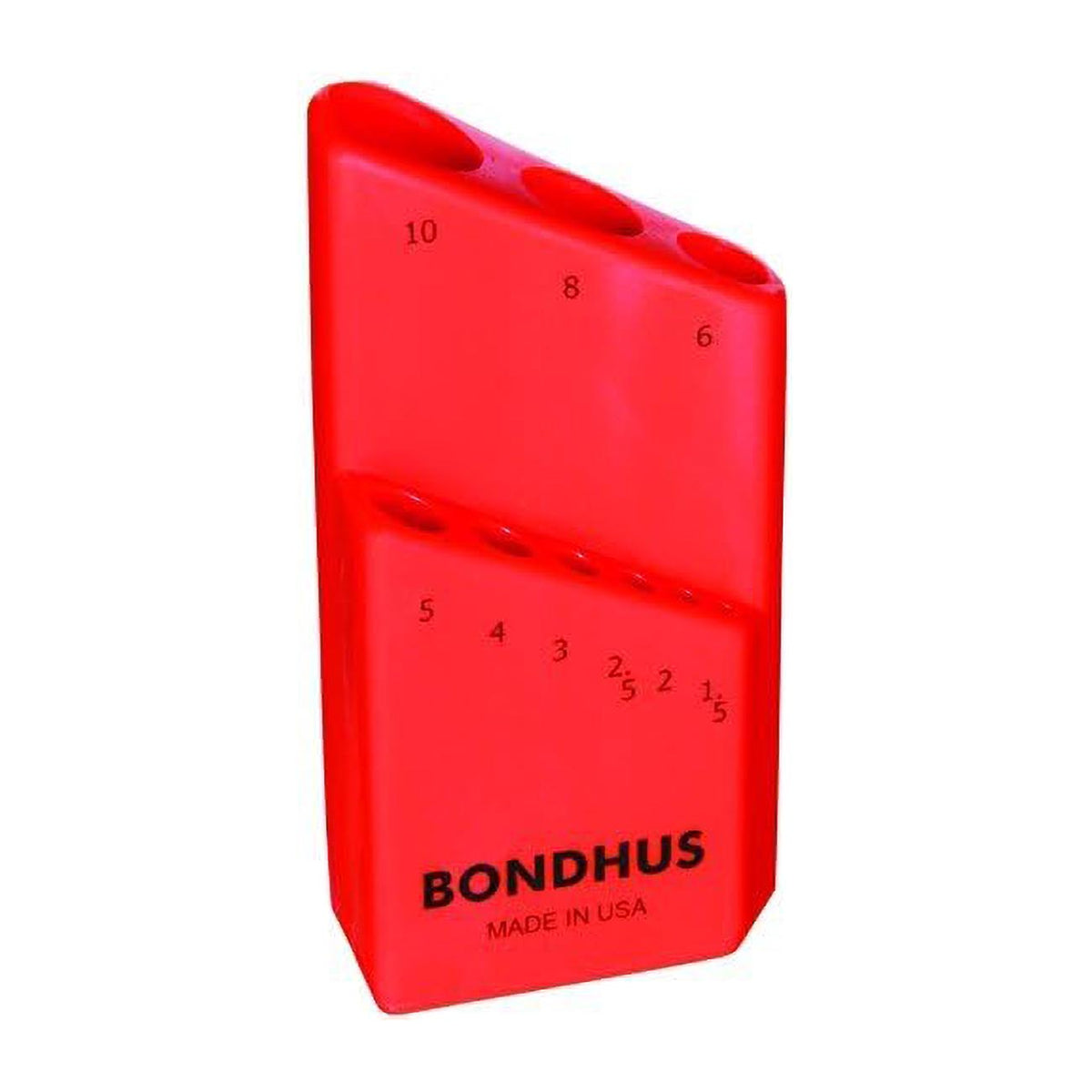 Bondhus Metric Replacement Hex Key Case 1.5mm to 10mm (Holds 9 Tools) 18099