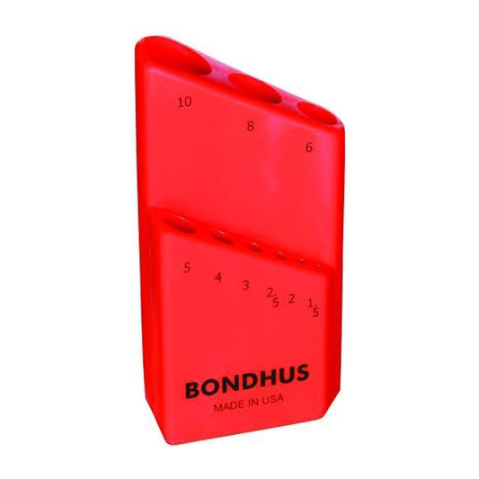 Bondhus Metric Replacement Hex Key Case 1.5mm to 10mm (Holds 9 Tools) 18099