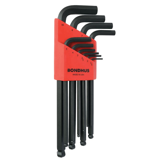 Bondhus Balldriver Metric/SAE Ball End HEX L-Keys Double Set (22pc) 20199