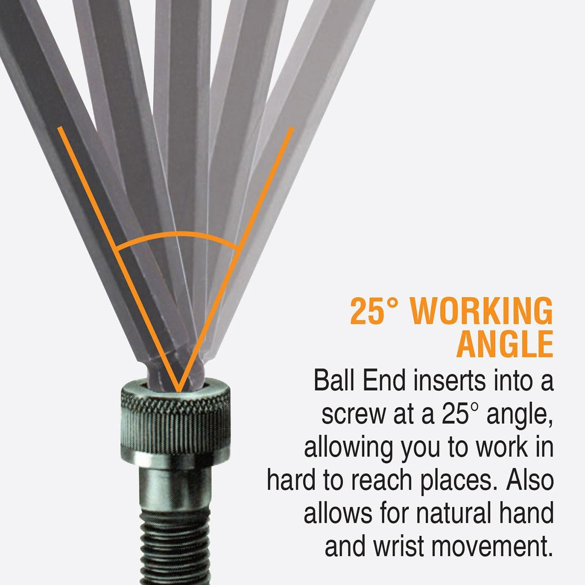 Bondhus Balldriver Metric/SAE Ball End HEX L-Keys Double Set (22pc) 20199