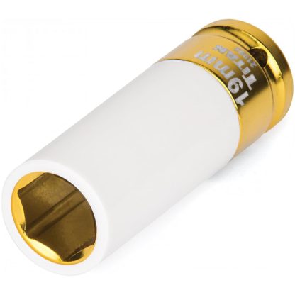 Titan 21119 1/2″ Impact Drive x 19mm Non-Maring Deep Lug Nut Socket